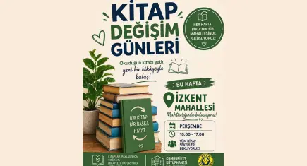 Buca’da “Kitap Değişim Günleri” başlıyor
