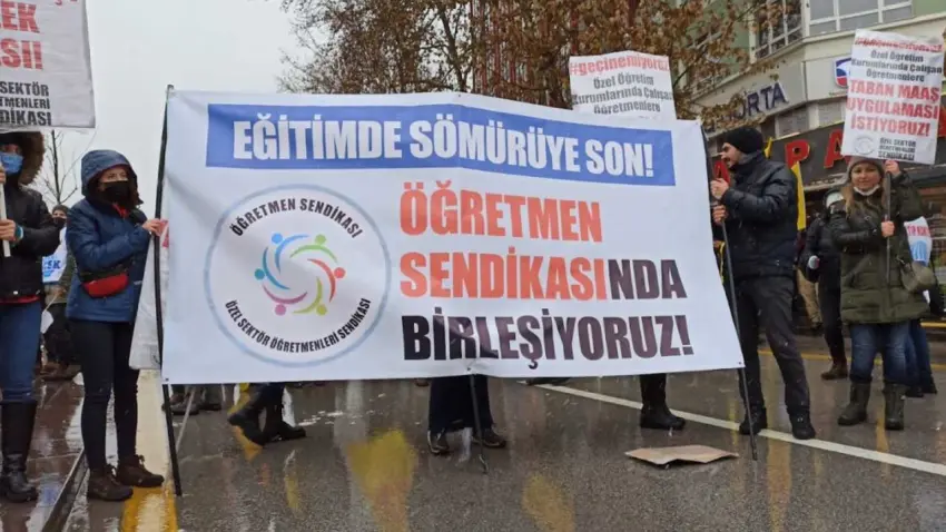 Özel Sektör Öğretmenleri Sendikası’ndan 1 Mayıs öncesi mesaj: Gelecek için kavga vermek zorundayız  haberinin görseli