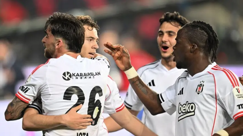Beşiktaş deplasmanda hata yapmadı: Gaziantep FK'yi mağlup etti haberinin görseli