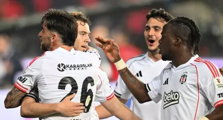 Beşiktaş deplasmanda hata yapmadı: Gaziantep FK'yi mağlup etti