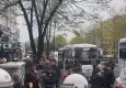 Beşiktaş'ta izinsiz gösteriye polis müdahale etti: Gözaltılar var