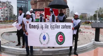  HAK-İŞ’ten Taksim’de 1 Mayıs anması: 49 yıl geçti, failler hala kayıp