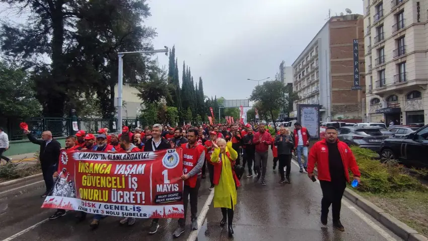 İzmir'de 1 Mayıs kutlamaları başladı 