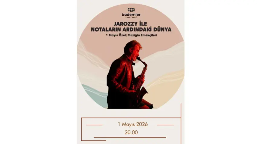 Jarozzy ile notaların ardındaki dünya Bademler’de sahne alıyor haberinin görseli