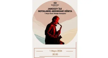 Jarozzy ile notaların ardındaki dünya Bademler’de sahne alıyor