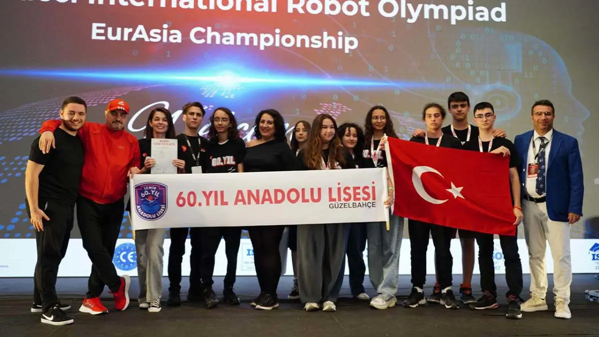 Lise robotik takımı, Dünya Şampiyonası'nda görseli