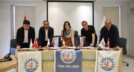 Çeşme Belediyesi, Tüm Bel-Sen ile toplu iş sözleşmesini imzaladı