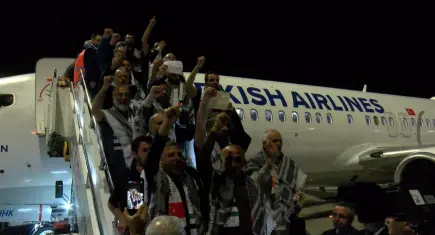 İsrail’in alıkoyduğu Küresel Sumud Filosu aktivistleri İstanbul’a getirildi