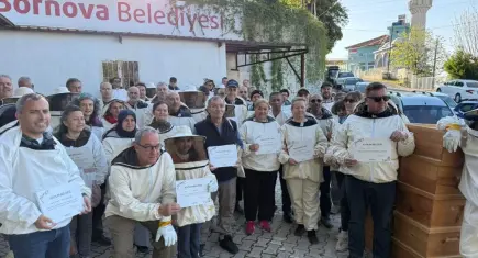Bornova’da 10. Arıcılık Kursu sona erdi
