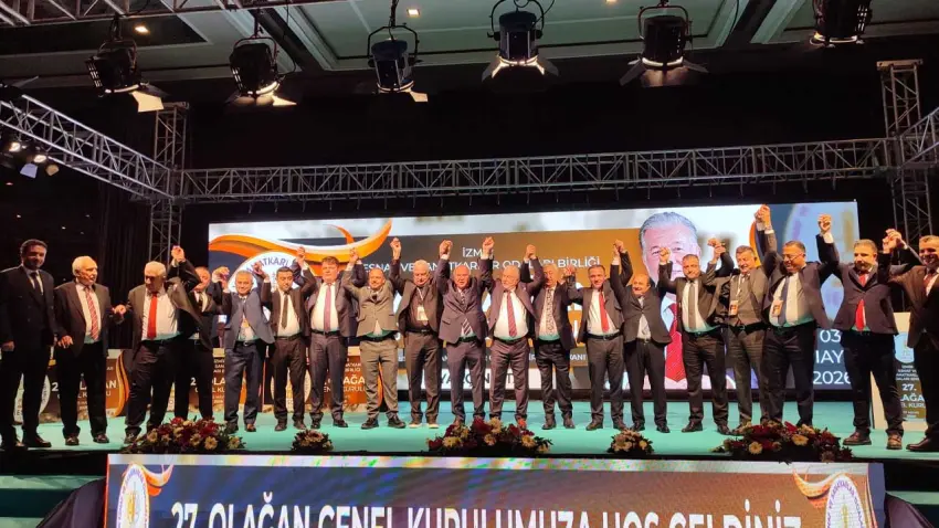 İESOB’da Yalçın Ata 744 oyla güven tazeledi haberinin görseli