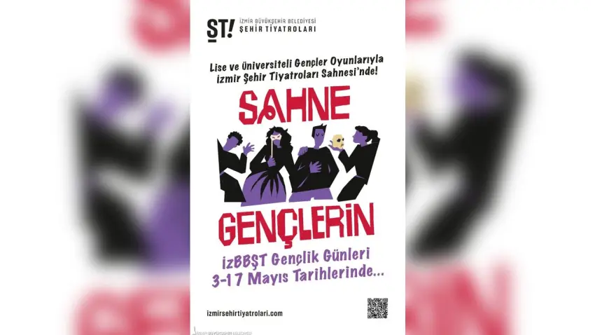 İzmir’de sahne gençlerin haberinin görseli