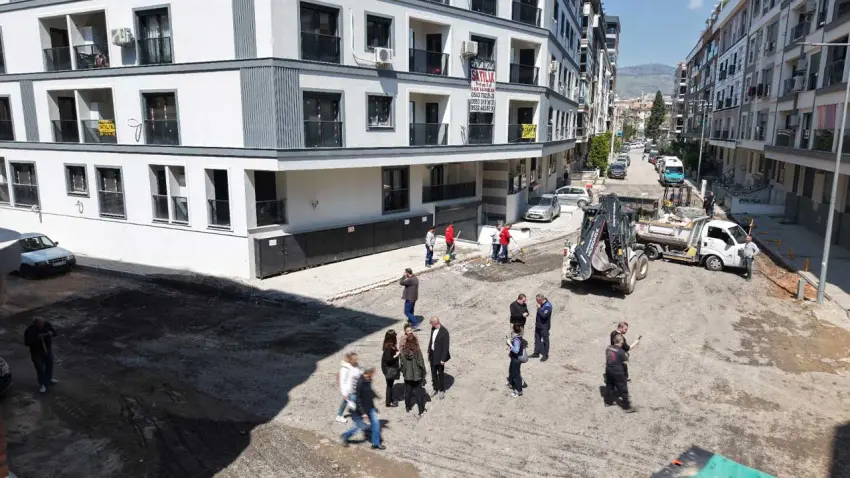 Karşıyaka’da yollara modern yenileme çalışması haberinin görseli