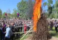 1400 yıllık 'Kakava' ateşi yandı:Binlerce kişilik bahar coşkulu başladı