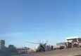 Askeri helikopter kalkıştan saniyeler sonra yere çakıldı