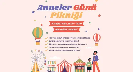 Buca’da anneler için üç günlük şenlik programı