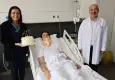 Dikkatli muayene hayat kurtardı: Yeni yaşını hastanede kutladı