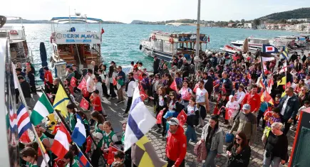 Foça, Kuzey Ege Spor Oyunları’nın coşkusuna ev sahipliği yapıyor