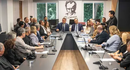 İl Başkanı Çağatay Güç’ün İzmir’deki ilk durağı Bornova