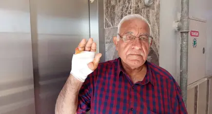 Komşusu parmağını ısırarak kopardı, serbest bırakıldı!