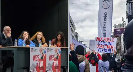 Özel Sektör Öğretmenleri Sendikası’ndan İzmir’de dayanışma ve emek mücadelesi vurgusu