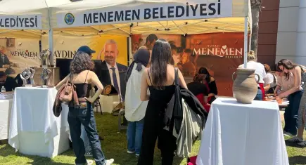 Menemen çömlekçiliği bahar şenliğine damga vurdu