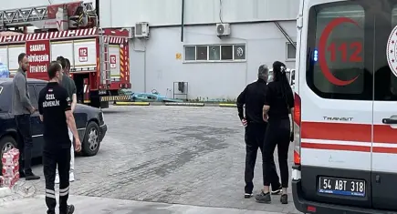 Fabrikada patlama: Yaralılar var