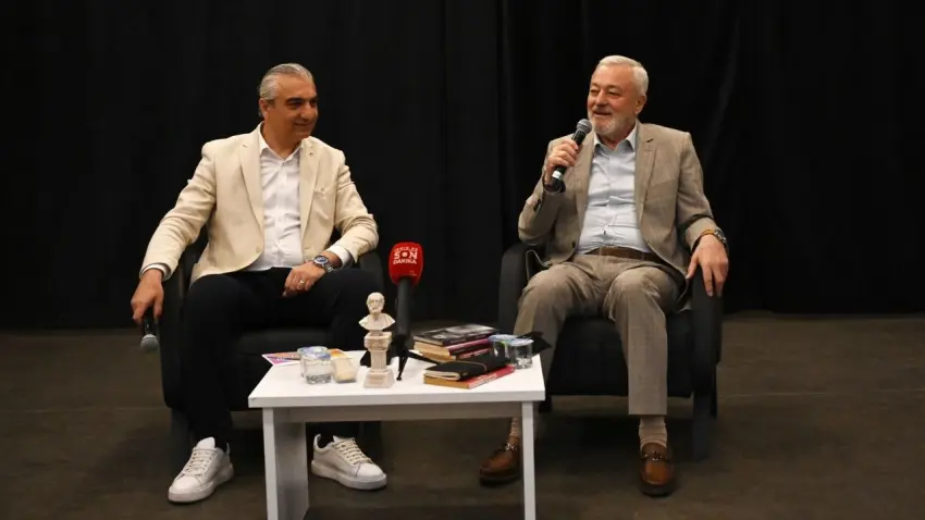 Şair-Yazar Ersözlü şiir ve edebiyat üzerine konuştu haberinin görseli