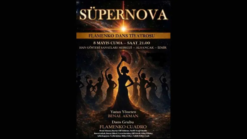 “Süpernova” Flamenko ile sahneye patlıyor
