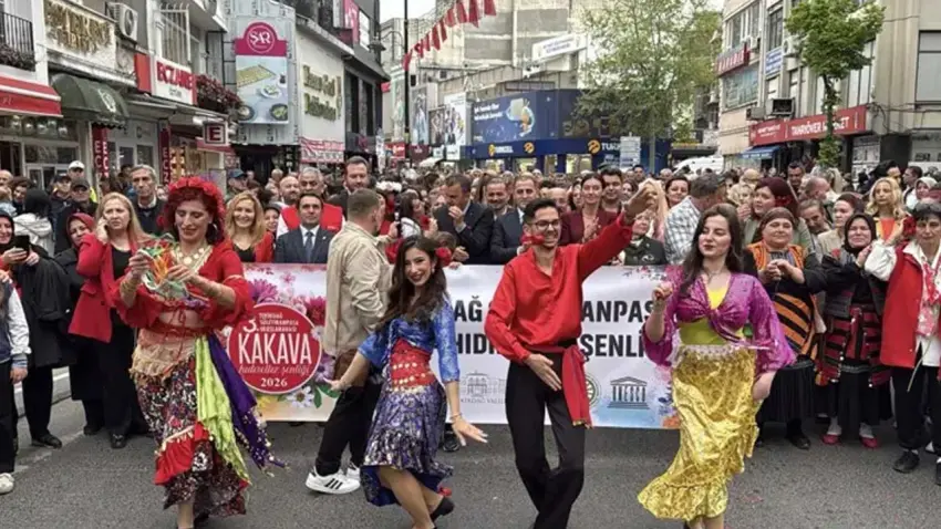 Tekirdağ’da baharın müjdecisi kakava ateşi yandı! haberinin görseli