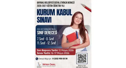 Bayraklı Belediyesi’nden öğrencilere ücretsiz eğitim desteği