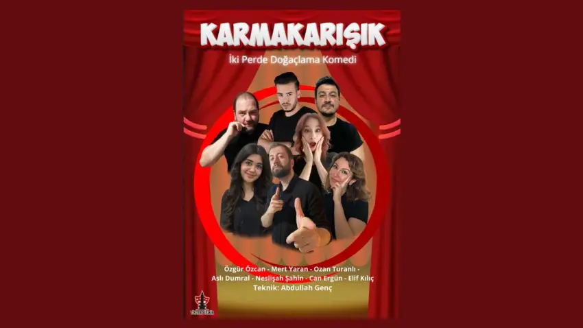 “Karmakarışık” Maske Sanat Tiyatro’da seyirciyle buluşuyor haberinin görseli