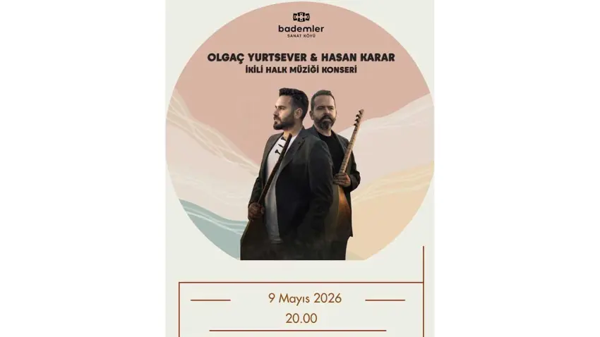 Olgaç Yurtsever ve Hasan Karar’dan halk müziği konseri haberinin görseli