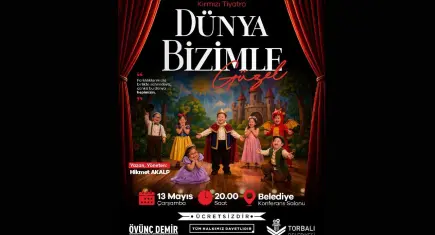 Torbalı Belediyesi’nden anlamlı tiyatro daveti