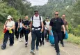İzmir İtfaiyesi’nden doğa yürüyüşüyle orman yangınlarına karşı farkındalık etkinliği