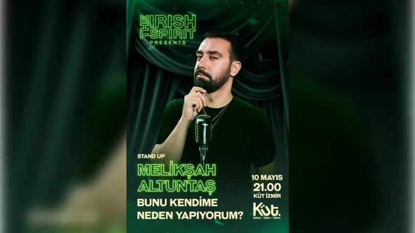 Melikşah Altuntaş İzmir’de sahneye çıkıyor haberinin görseli