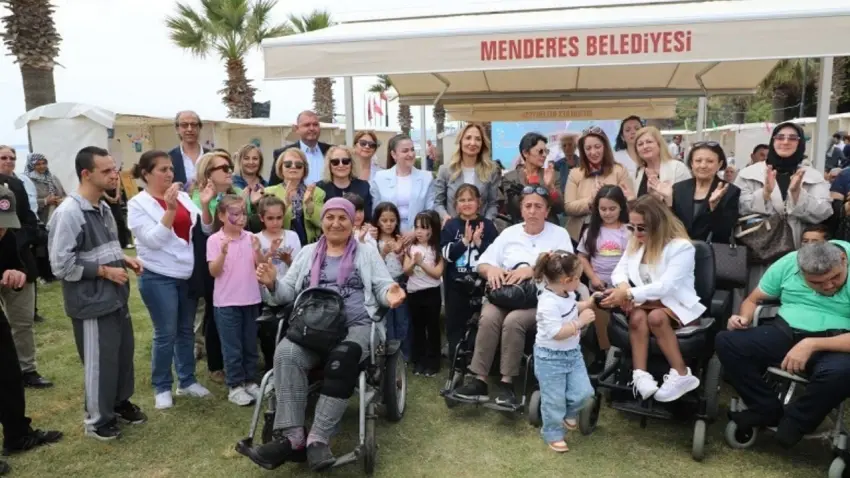 Menderes’te Engelsiz Festival coşkusu yaşandı