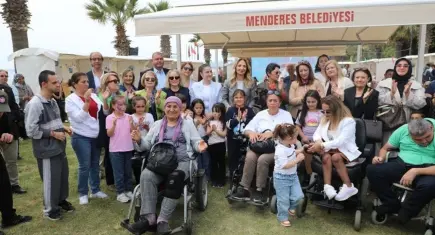 Menderes’te Engelsiz Festival coşkusu yaşandı