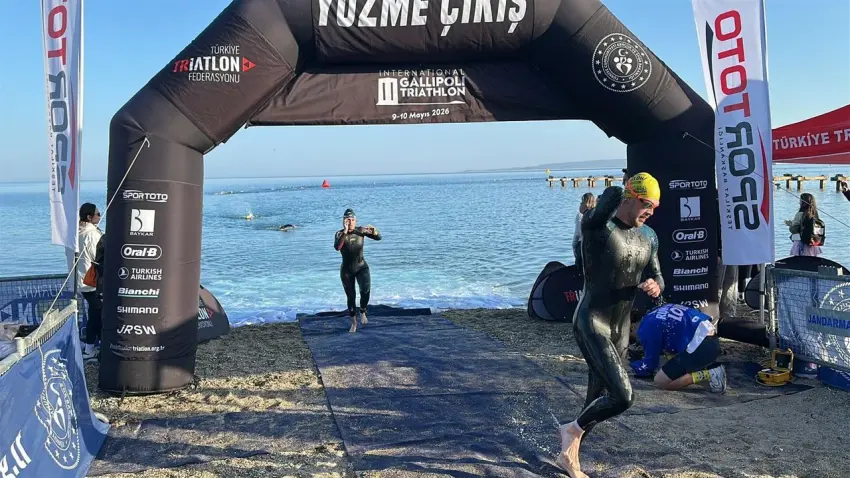 Tarih ve sporun buluştuğu nokta: 2026 Gelibolu Triatlonu başladı haberinin görseli