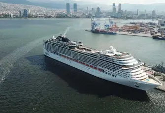 Kruvaziyer turizminde İzmir Limanı yükselişte