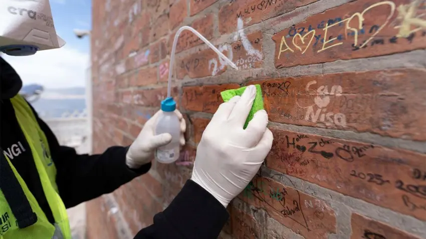 Tarihi Asansör’de vandalizmle mücadele haberinin görseli