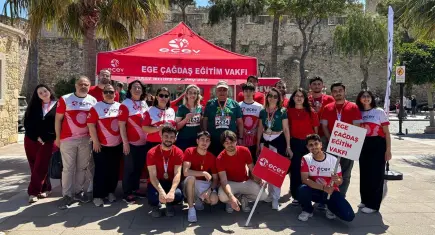 Çeşme Yarı Maratonu’nda İZSİAD’dan EÇEV için anlamlı koşu