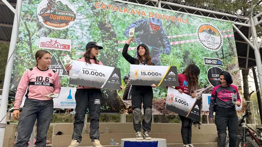 İzmir’de yeni dağ bisikleti parkuru adrenalin dolu festival