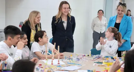 Konak’ta çocuklar geleceğin kentlerini tasarlıyor