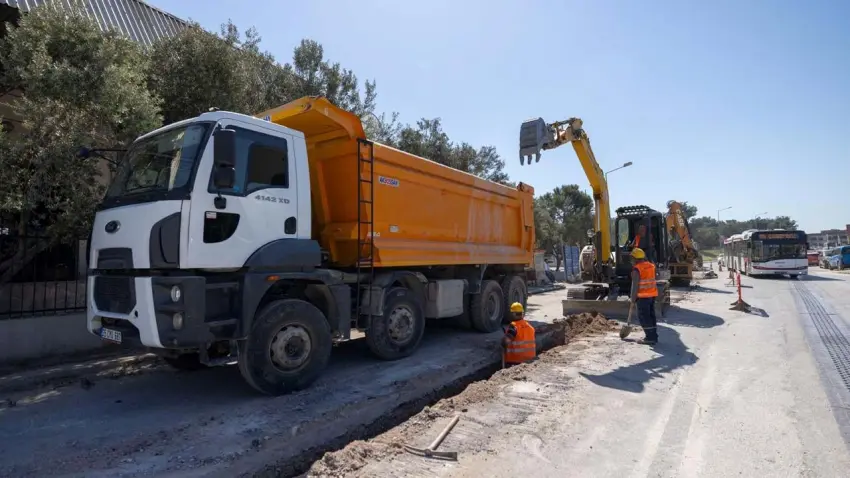 Sarnıç’ta içme suyu yatırımında çalışmaların yarısı tamamlandı haberinin görseli