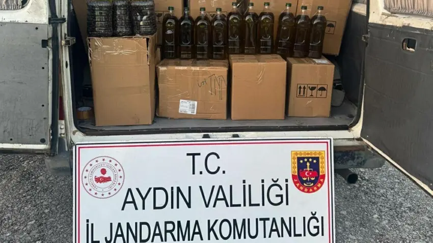 Aydın’da sahte zeytinyağı operasyonu: 3 gözaltı