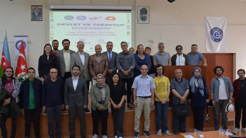 Ege Üniversitesi’nde “Devlet ve Tasavvuf” konferansı haberinin görseli