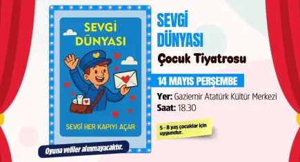 Gaziemir’de miniklere tiyatro şöleni