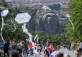 Kadifekale’de gökyüzü uçurtmalarla renklendi