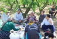 Başkan Sengel, şeftali üreticileriyle tarlada buluştu