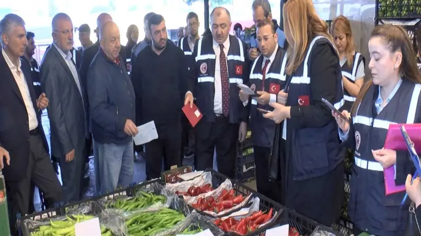 Bayrampaşa Hali’nde sıkı denetim: 77 firmaya milyonluk ceza haberinin görseli